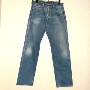 501 Levi Strauss Original 2000 area size.    W 34 L 36 Blue